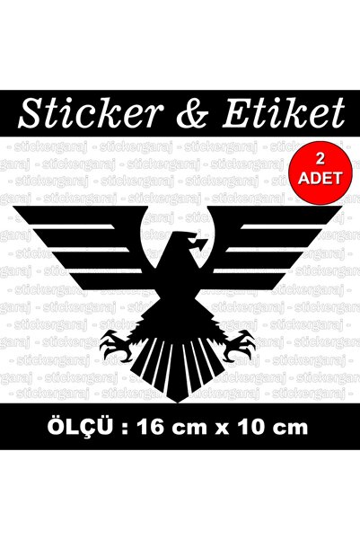 auto ملصق Eagle Wing Bird Predator - ملصق متوافق مع الزجاج الأمامي للسيارة وا...