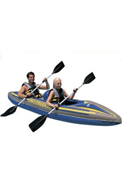 Intex 68306 Challenger K2 Şişme Kano Bot Set (351*76)