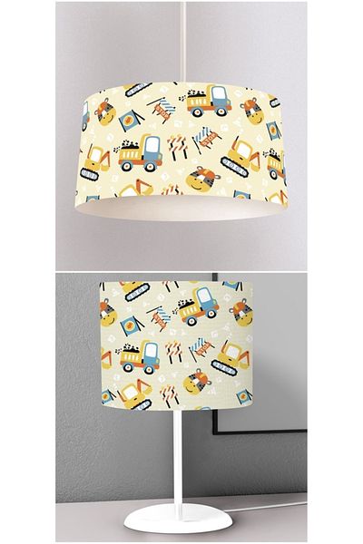 instababyrooms Children's Room Digital Printed Pendant Chandelier and Desktop Lampshade Chandelier Model 112