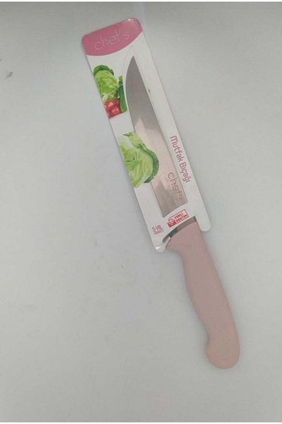 Chef's Brand Pink Handle Kitchen Knife 27 Cm