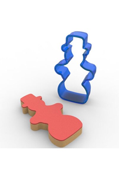 AGN STORE Snowman Polycarbonate Kopat Cookie Mold