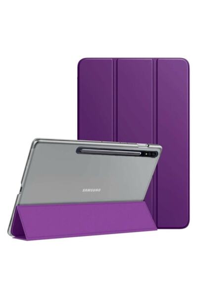 UnDePlus Samsung Galaxy Tab S7 Plus 12.4" Kılıf T970 Kılıf Pu Deri Smart Case...