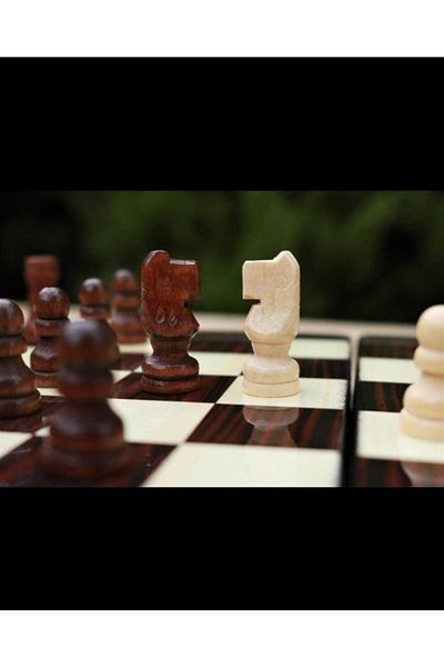 megame Wooden Chess Backgammon Large Size, Wooden Chess, Wooden Backgammon, Polished Varnished Backgammon