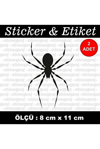 auto ملصق سبايدر سبايدر للحيوانات السامة - ملصق زجاجي متوافق مع خوذة الدراجة ...