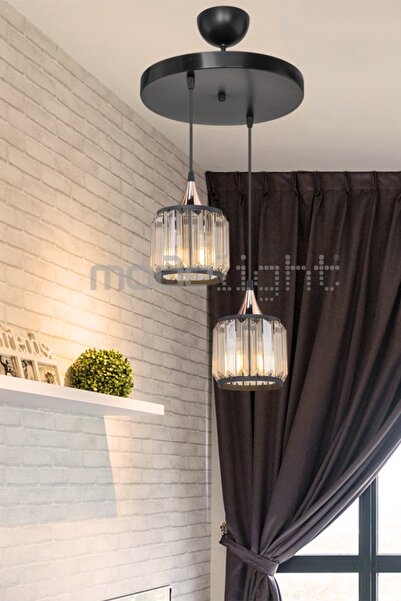 Modelight Haliç 2li Çember Siyah / Bakır