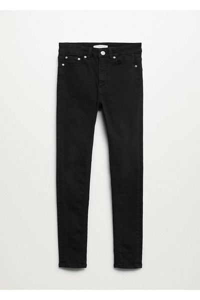 Mango Teen Black Jeans for Kids