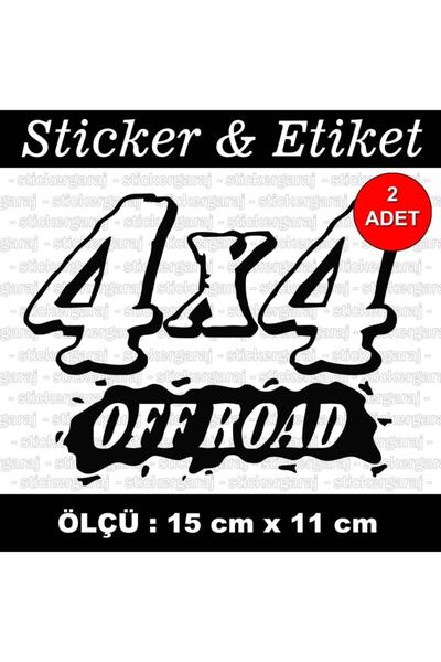 auto ملصق سيارة للطرق الوعرة 4 × 4 - ملصق متوافق مع خوذة الدراجة النارية والز...