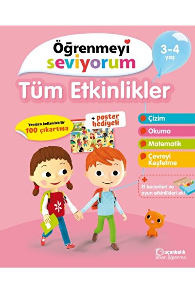 Tudem Yayınları I Love Learning - All Activities Ages 3-4