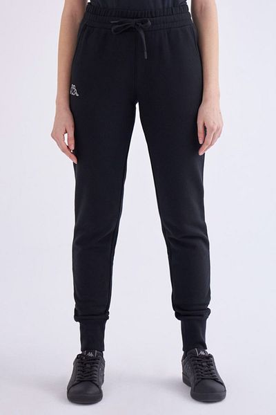 Kappa Logo Theek Slim Pantaloni de trening negri Slim Fit pentru femei