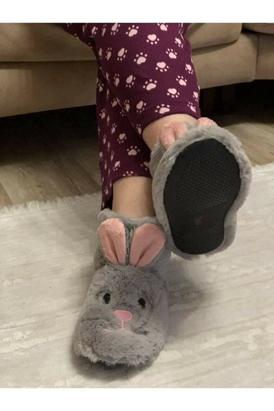 HiraLife Καθημερινές Γυναικείες Rabbit Home Boots Panduf House Slippers
