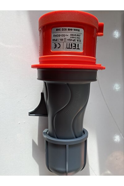 TEM Trifaze Erkek Fiş 5x32a 380v Ip44 (446.532.340)