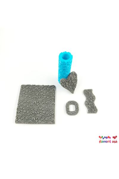 flament aşk Polimer Kil Desen Oklavası