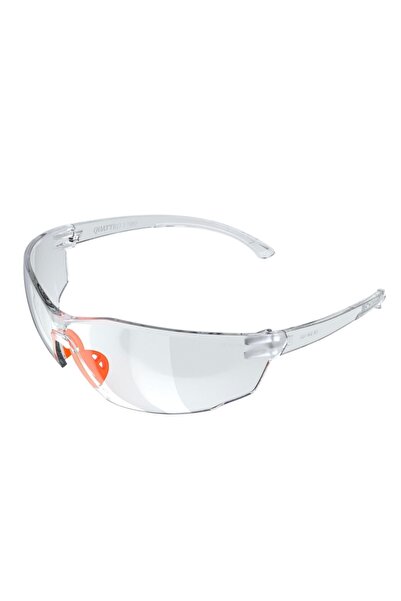 Baymax Work Safety Goggle Protective Siliconed Burr Glasses S1100 Transparent