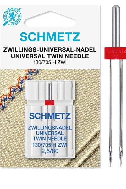 SCHMETZ 2.5mm Çift Iğne