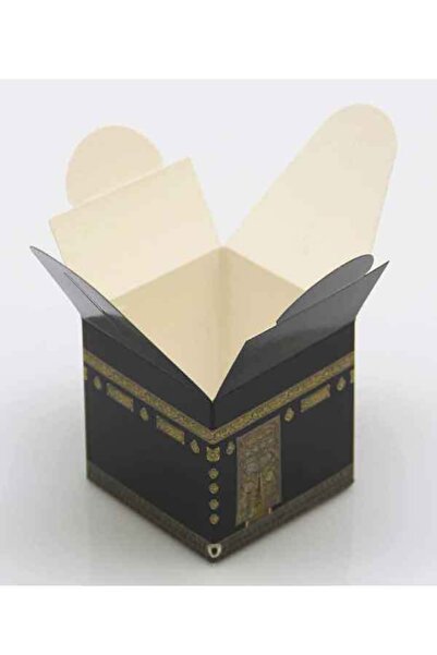 Hesaplı Kitap Mevlüt Şekeri Kutusu Kabe Görünümlü Boş
