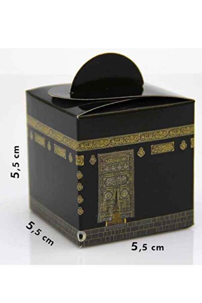 Hesaplı Kitap Mevlüt Şekeri Kutusu Kabe Görünümlü Boş