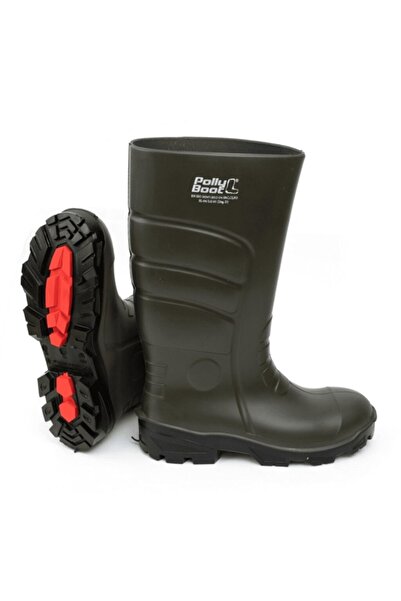 Polly Boot Pollyboot Galaxy Vega Pu Çizme Uzun Çelik Burunlu