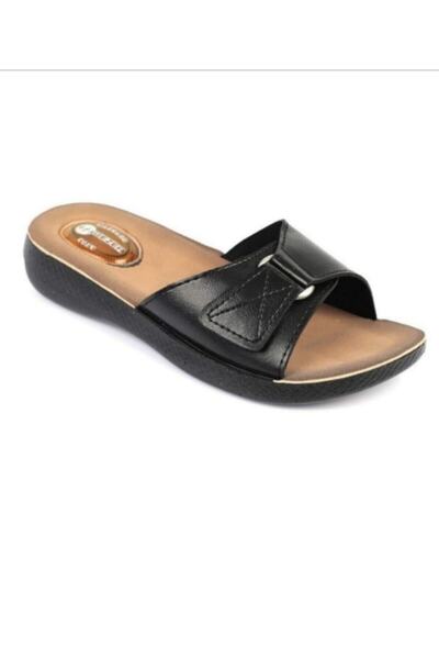 SadiasSpyder Papuci de zi cu zi cu talpă ortopedică cu gel cu velcro pentru femei