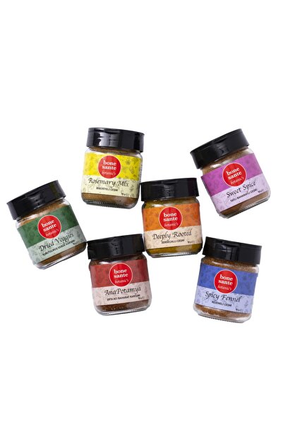 Bone Sante Baharat Seti (6 Adet) × 90g.