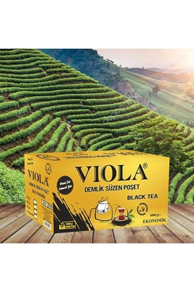 Viola Tea 6kg - 20gr X 300 Pieces with Straining Brewing Bags