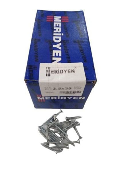 Meridyen Merdiyen Sunta Vidası 3.5x35 (1000ADET)