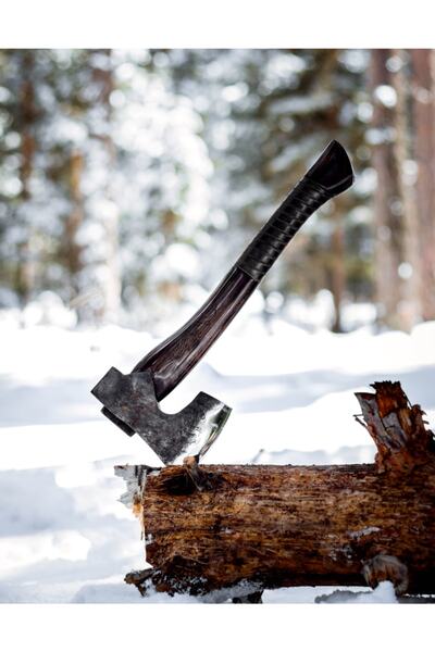 Megaton V Axe Balta 36cm Kılıflı Kamp Baltası Megavaxe-36