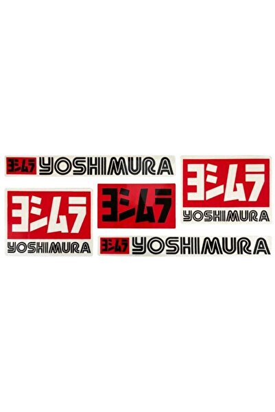 Knmaster Yoshimura Motosiklet Sticker Etiket Takımı
