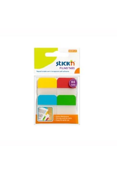 Gıpta Stick'n 21607 25x38mm. Yapışkanlı Işaret Bantı 4 Renk