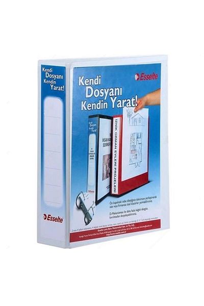 Esselte 2d 4656721   Folder cu mecanism alb 70mm