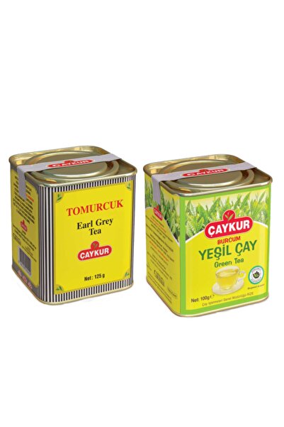 Çaykur Tomurcuk Kokulu Çay 125 Gr + Burcum Yeşil Çay 100 Gr
