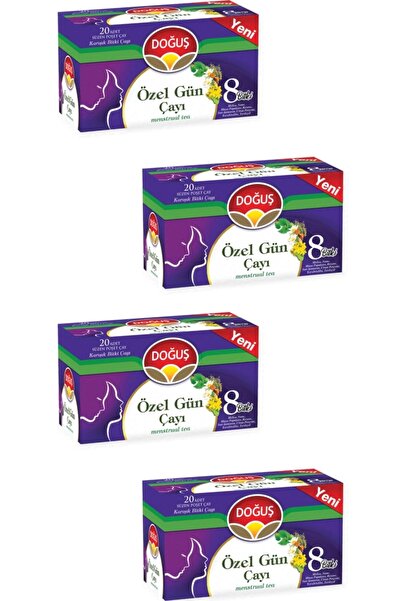 Doğuş مجموعة من 4 شاي أعشاب مختلط - يوم خاص
