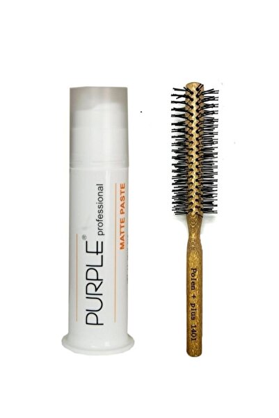 Purple Mat Wax 100 Ve Polenplus 1401 Fön Fırçası