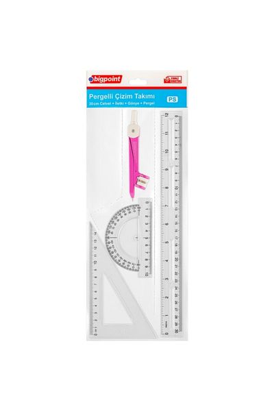 Bigpoint Set de desen Pergelli 30 cm Cutie de 20