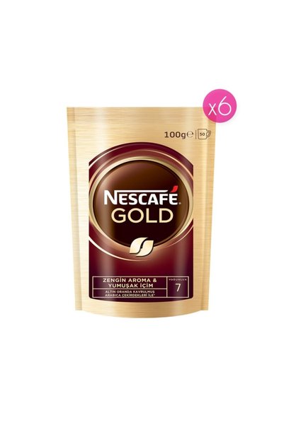 Nescafe Rich Aroma Soft Drink Gold 100g - Pack of 6