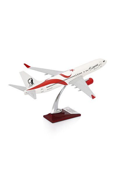 zekupp - Maket Uçak - Boeing 737-800 1/100 - Türkiye Özel Tasarımlı Model Uçak