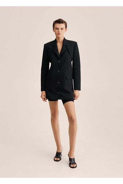 MANGO Woman Removable Blazer Dress