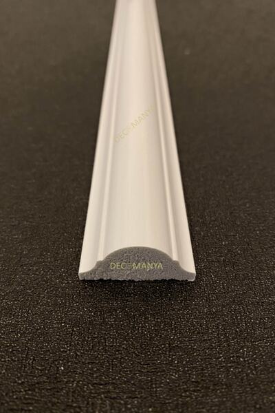 Decomanya Boyanabilir Duvar Çıtası 3 Cm Poliüretan Çıta Boyanabilir Çıta 5 Bo...