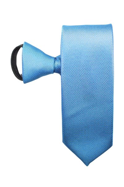 PROKRAVAT Turquoise Eyelet Patterned Zippered Tie