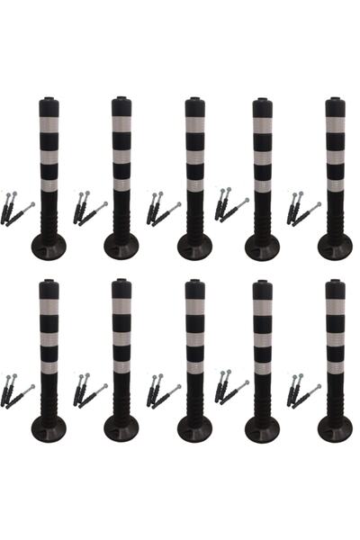 LOREX Lr-0125-s 75 Cm Siyah Şerit Ayırıcı Delinatör - 10lu Paket