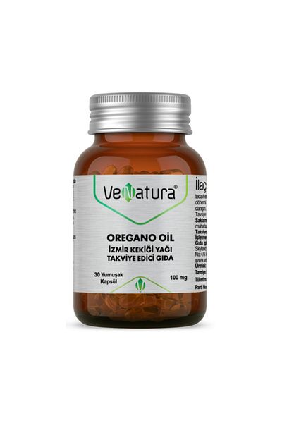 VeNatura Oregano Oil Complex - Izmir Kekiği Oil 30 Soft Capsules