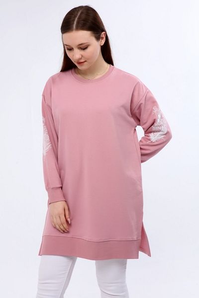 Birol Triko Women's Patterned Powder Tunic