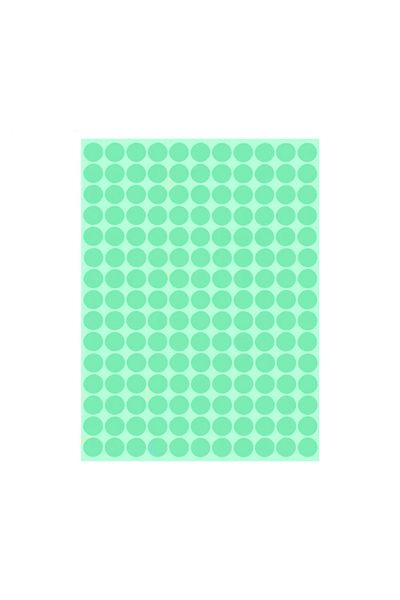 Tanex Dot Label Green A4 Form 1650 Pieces