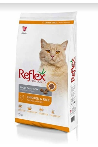 Reflex Tavuklu Ve Pirinçli Yetişkin Kedi Maması 15 Kg