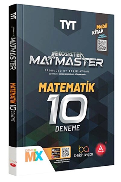 A Yayınları Yks Tyt Matematik Matmaster 10 Deneme Video Çözümlü