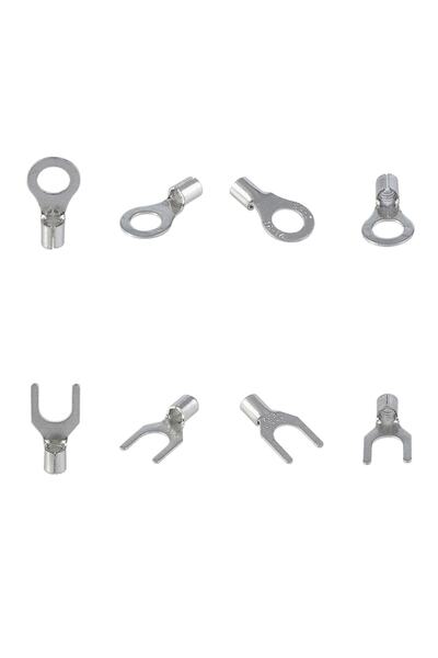 Genel Markalar 100 Adet 10 Boy Kutulu Sıkma Kablo Pabucu Terminali