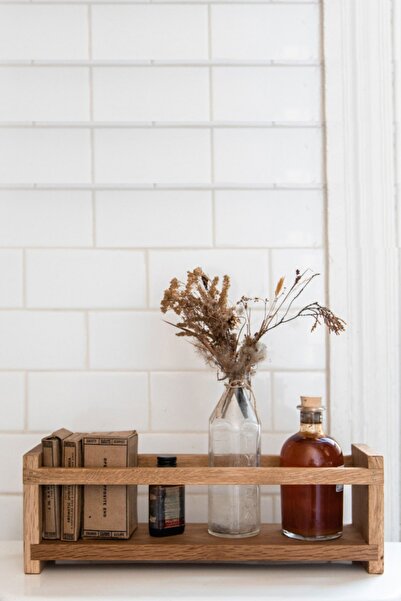 Moola Organizator din lemn pentru baie și bucătărie