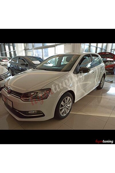 HYM TUNİNG Vw Polo Yarasa Ayna Kapağı 2009 - 2017 6r / 6c, Parlak Siyah