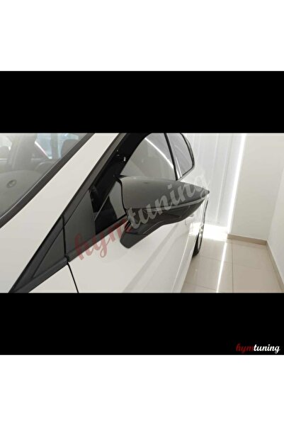 HYM TUNİNG Seat Leon Mk3 Yarasa Ayna Kapağı - Parlak Siyah Abs Plastik