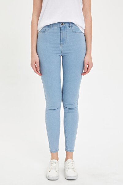 DeFacto Τζιν Παντελόνι Anna Υψηλής Μέσης Super Skinny Fit