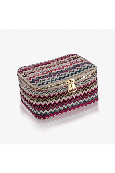 VIVION Зигзаг чанта за грим Чанта за грим